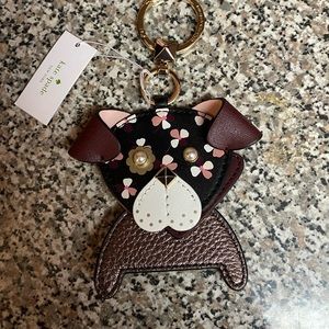 Kate Spade dog/puppy keychain